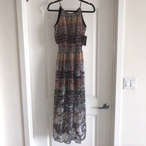 ENFOCUS STUDIO Multi Color Print Maxi Dress
